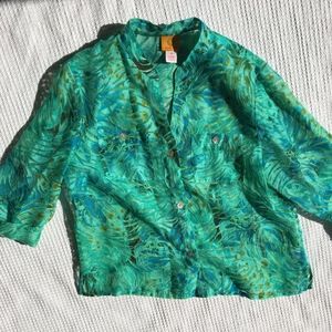 Ruby Road Sz 16 Tropical Blouse